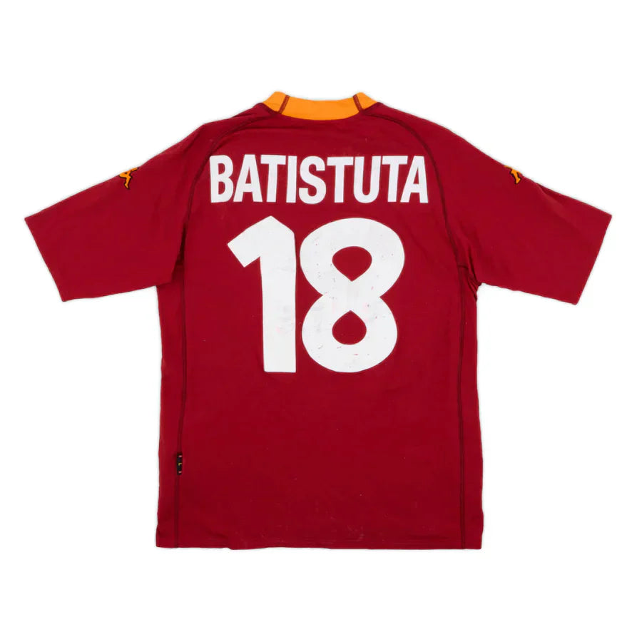 2000-01 AS Roma 1a Equipacion